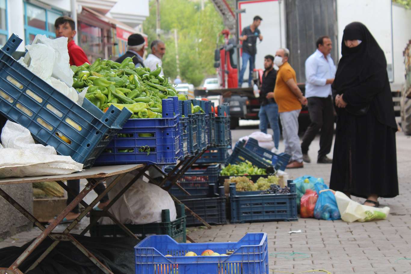 Organik ürün satan çiftçiler pazar yeri talep ediyor